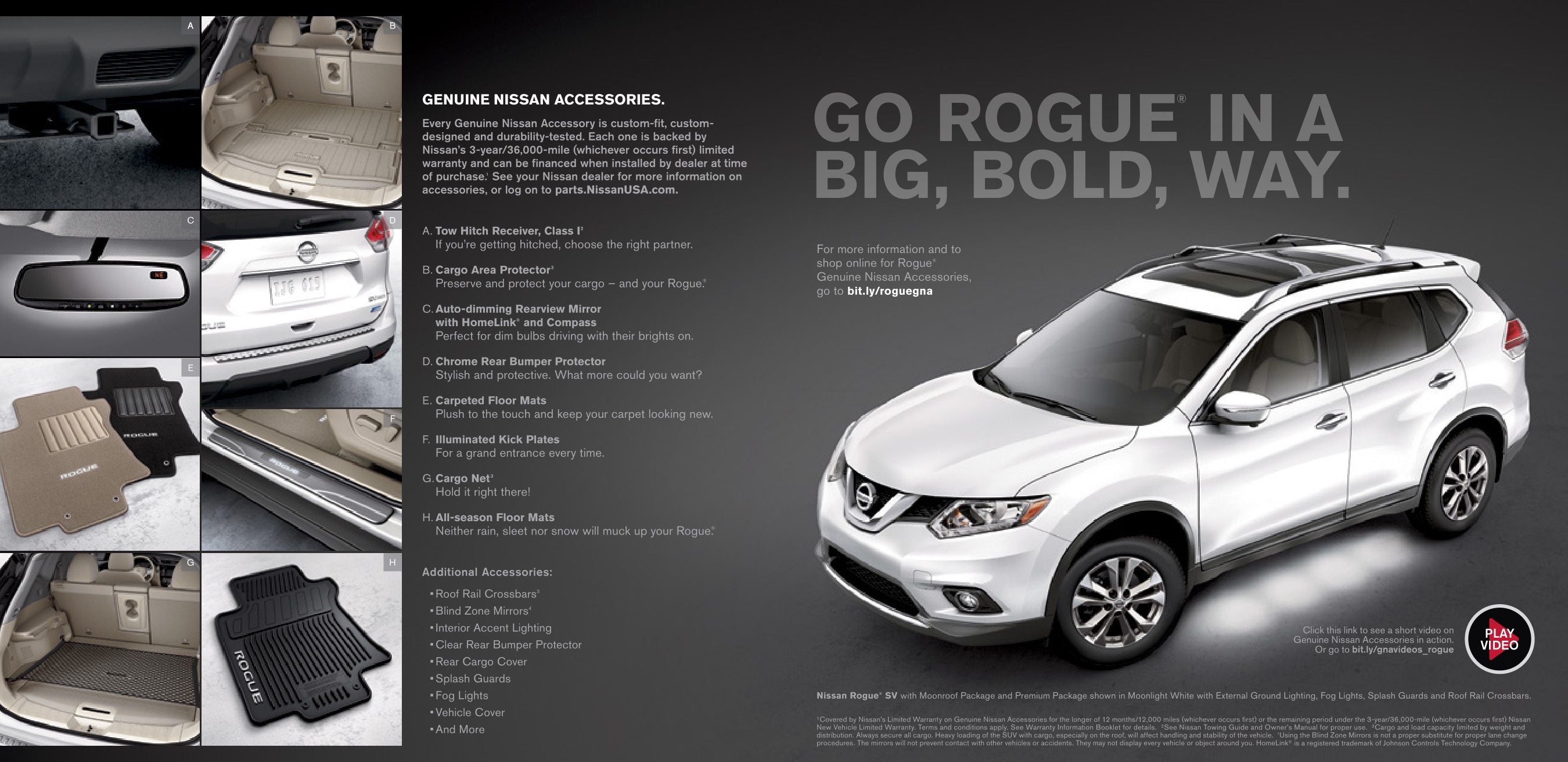 2014 Nissan Rogue Brochure Page 17